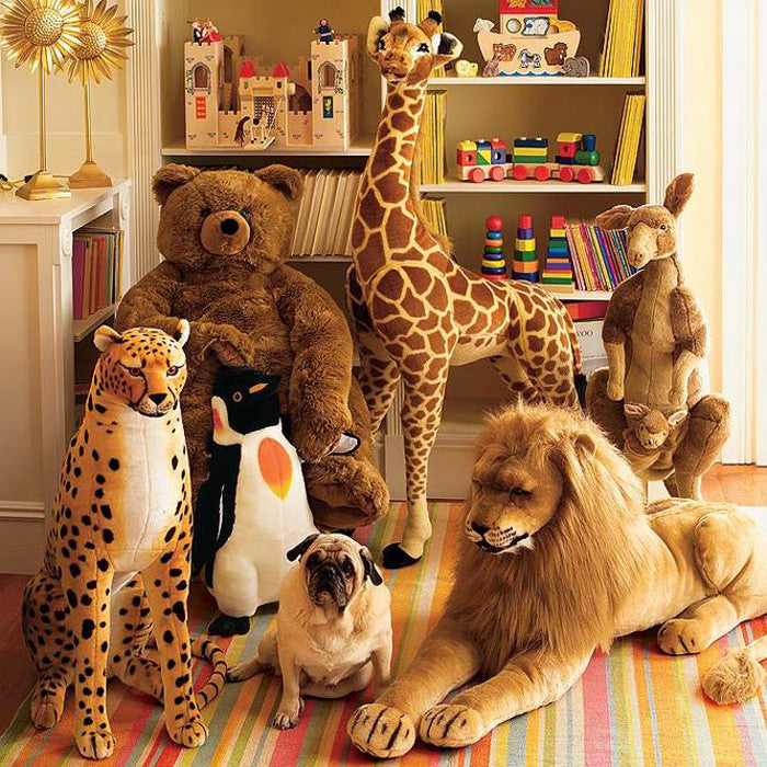 Oversized stuffed best sale animals for nursery