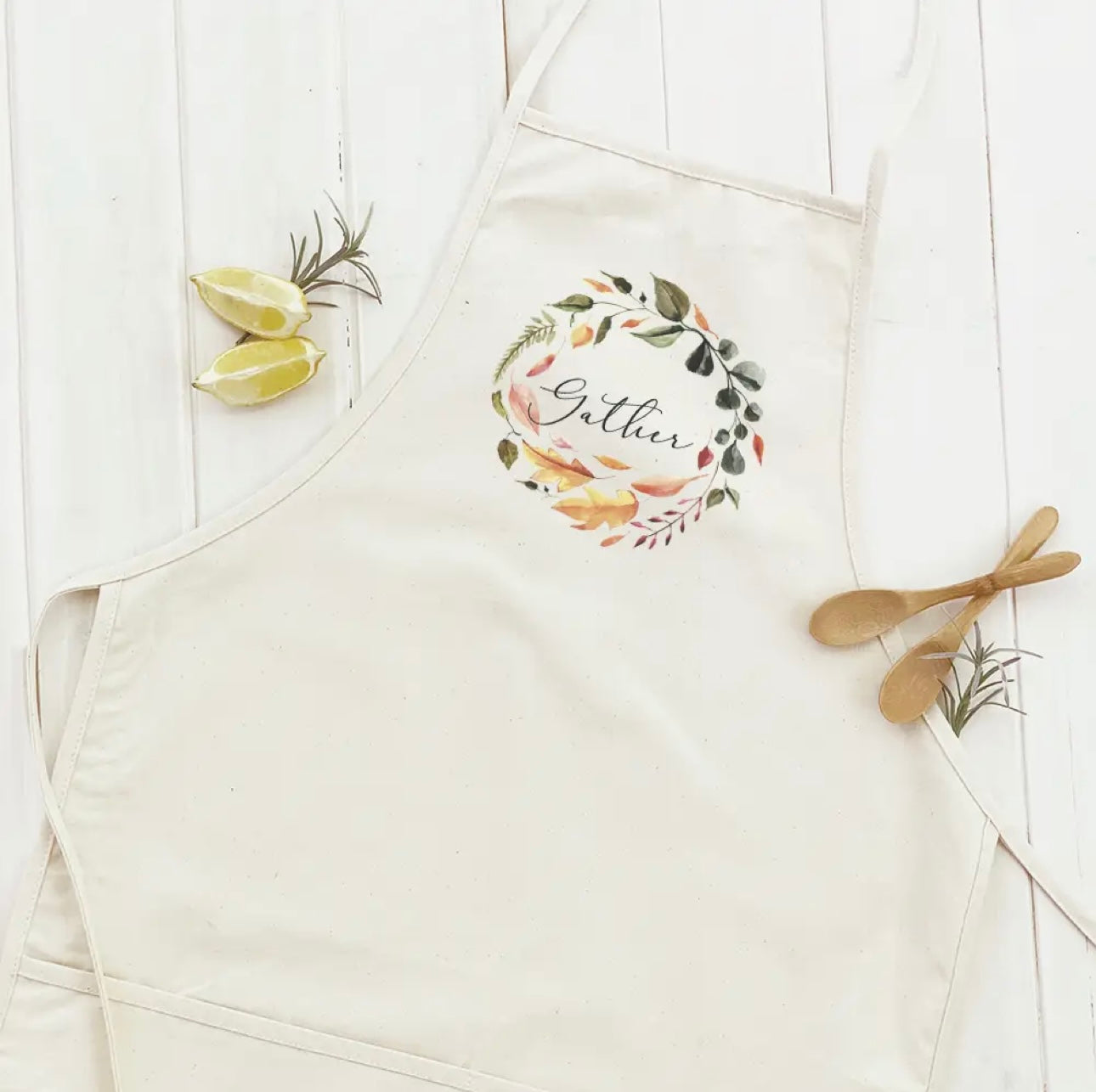 Gather Wreath Apron